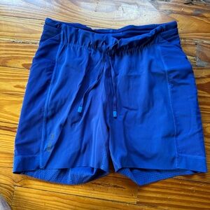 Janji 4” Trail Short Size S Sapphire Blue